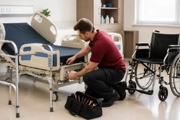 Hospital Bed and Mobilthy Equipment Support